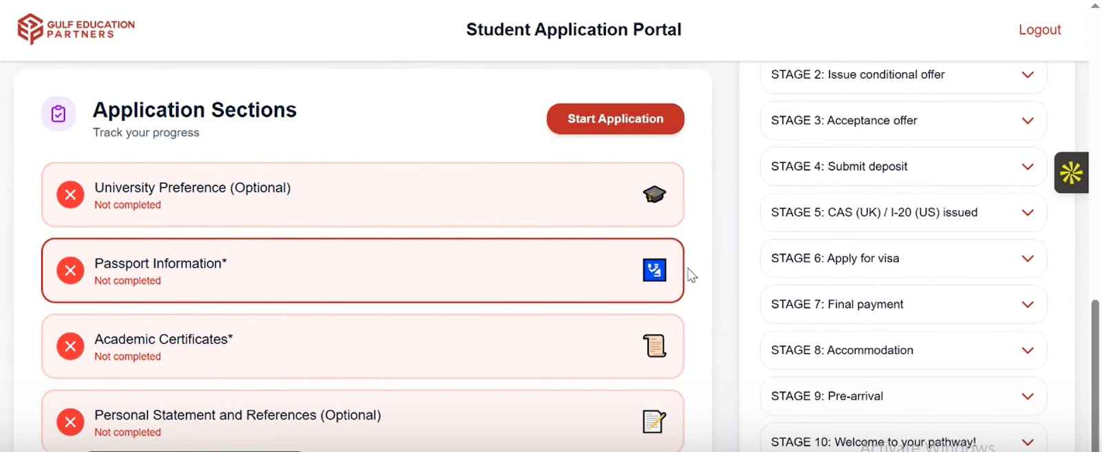 Student Portal with GoHighLevel Integration